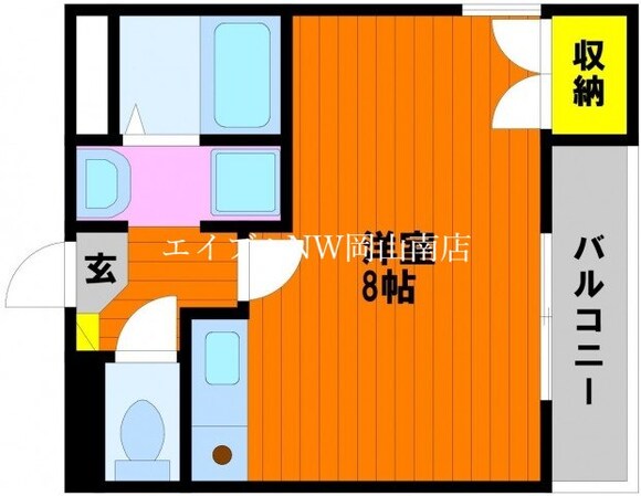 清輝橋駅 徒歩17分 3階の物件間取画像